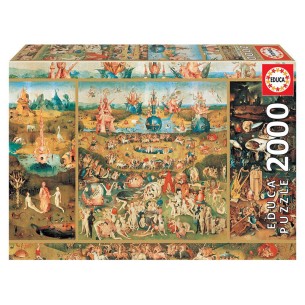 PUZZLE 2000 pcs Jardim das Delícias - EDUCA