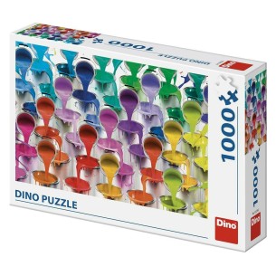 PUZZLE 1000 pcs - Colors - DINO