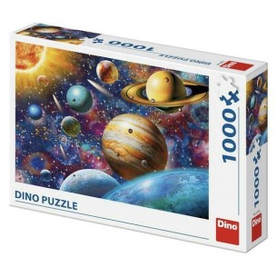 PUZZLE 1000 pcs - Planets - DINO