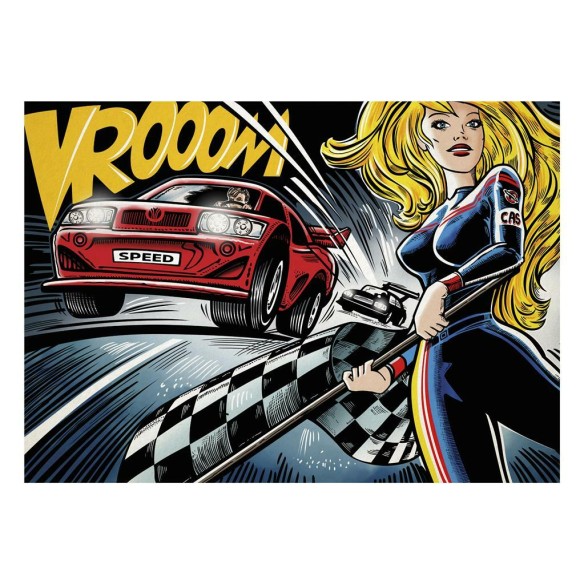 PUZZLE 1000 pcs - Pop Art - Race - DINO-0