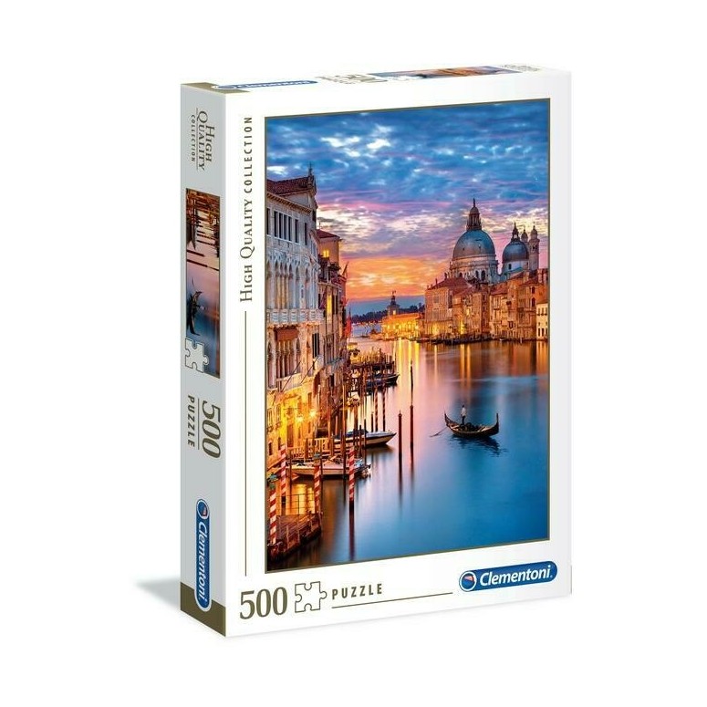 PUZZLE 500 HQ  Lighting Venice - CLEMENTONI