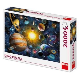 PUZZLE 2000 pcs - Sistema Solar - DINO