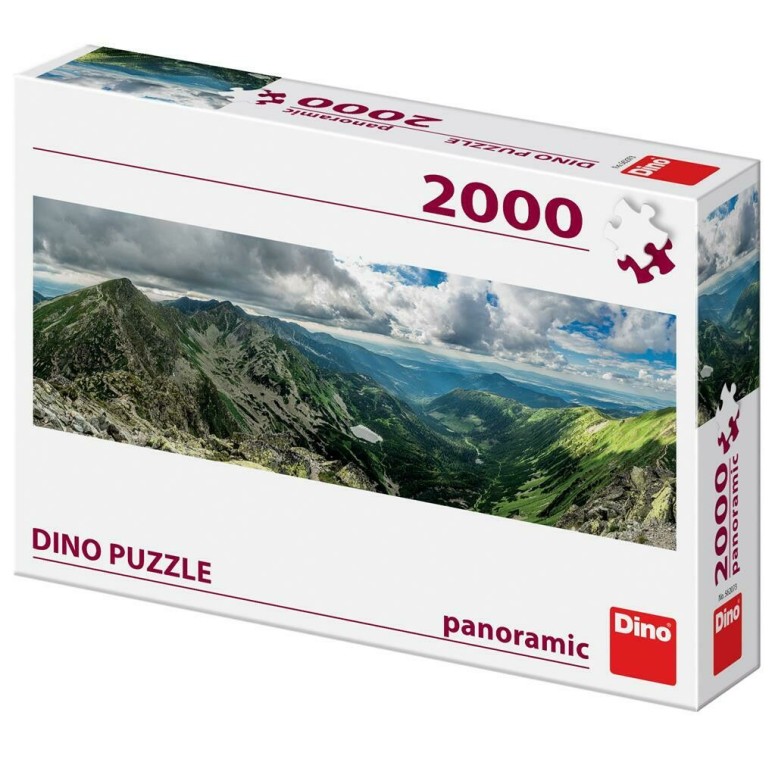 PUZZLE 2000 pcs -Montanhas Tatras Ocidentais - Panoramic - DINO