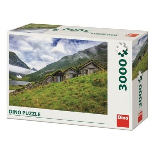 PUZZLE 3000 pcs - Vale Norangsdalen - Noruega - DINO