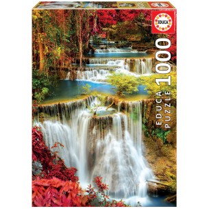 PUZZLE 1000 pcs Cascata no Bosque - EDUCA