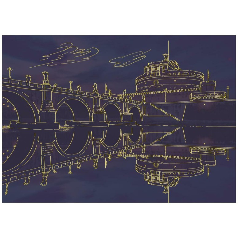 PUZZLE 1000 pcs - Castel Sant'Angelo - Neon - DINO-1