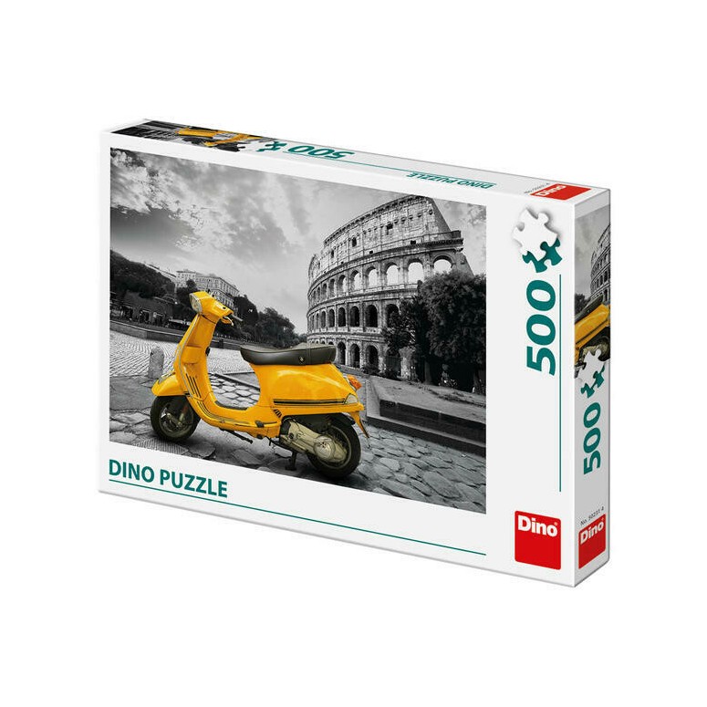 PUZZLE 500 pcs - Vespa no Coliseu - DINO