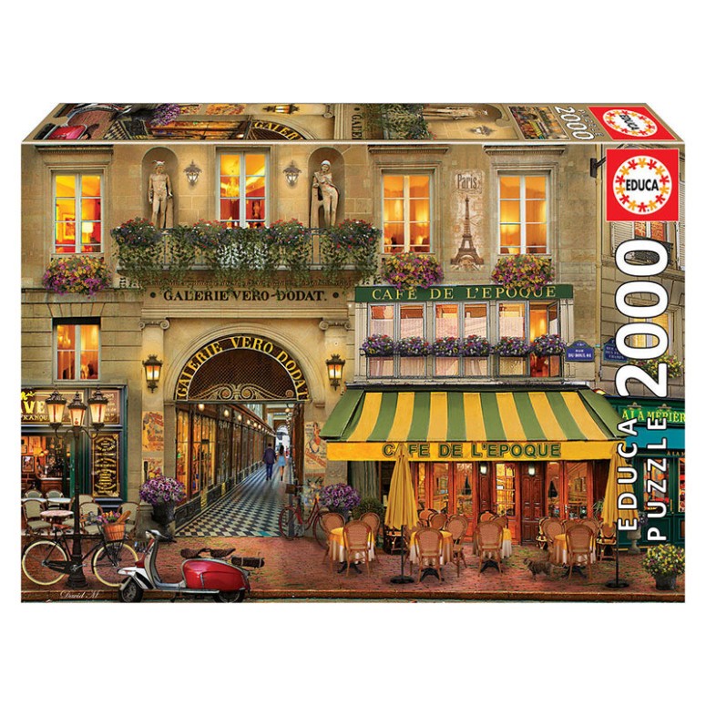 PUZZLE 2000 pcs - Galerie Paris - EDUCA