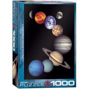 PUZZLE 1000 pcs NASA O Sistema Solar - Eurographics