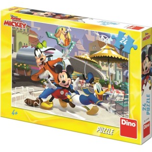 PUZZLE 24 pcs - Mickey e Amigos - Disney Junior - DINO
