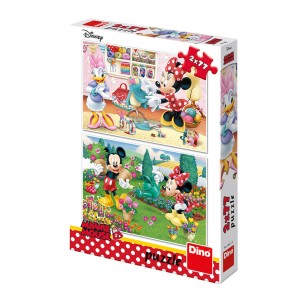 PUZZLE 2x77 pcs - Minnie - Disney - DINO