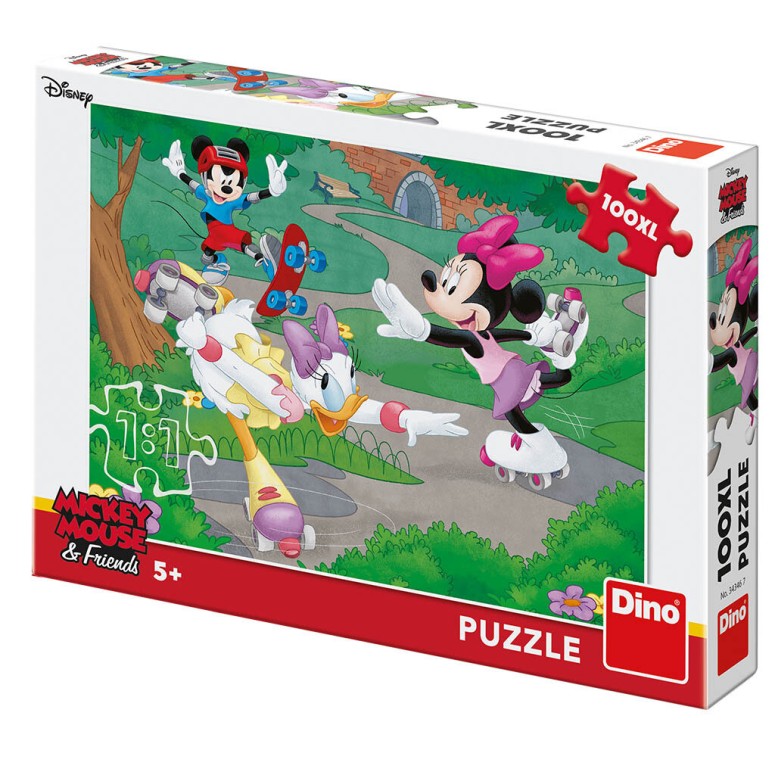 PUZZLE 100 pcs XL Minnie Sports - Disney - DINO