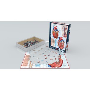 PUZZLE 1000 pcs- O Coração - Eurographics 2