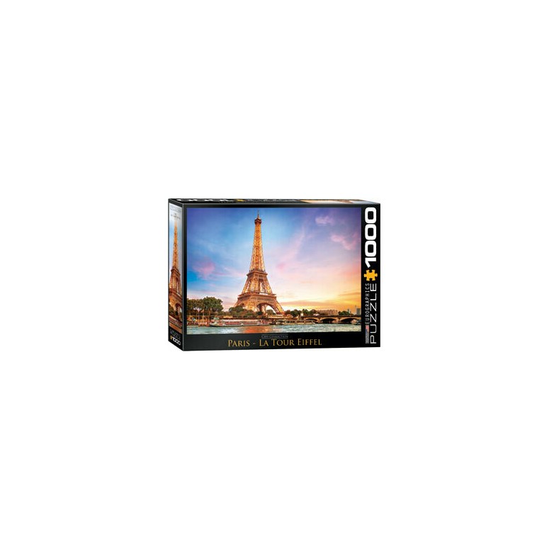 PUZZLE 1000 pcs Torre Eiffel - Paris - Eurographics
