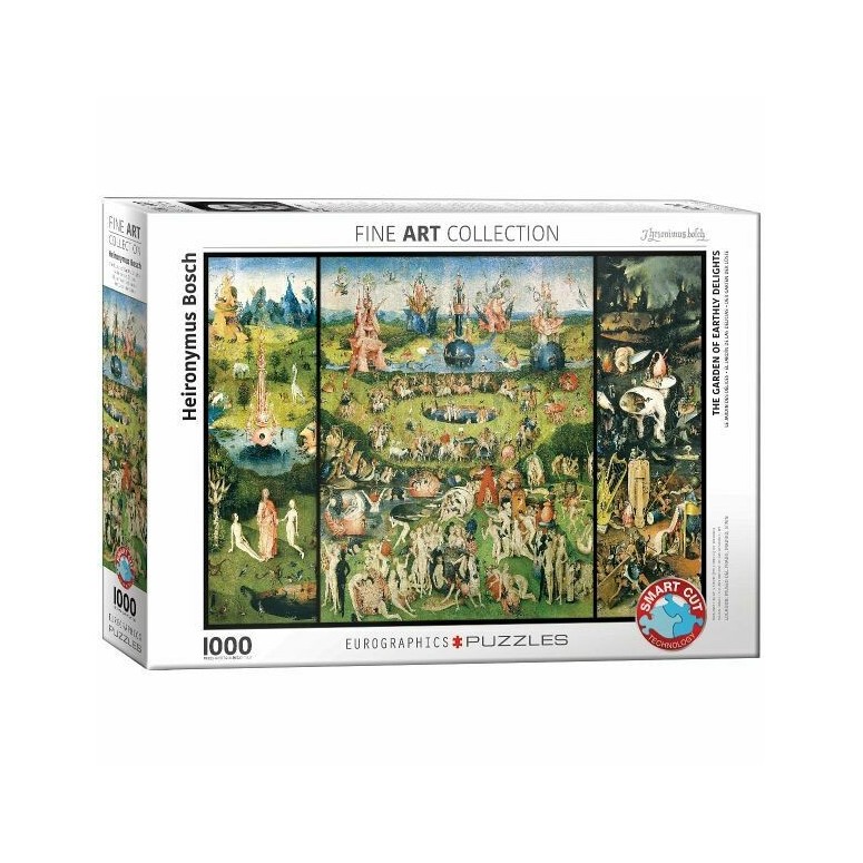 PUZZLE 1000 pcs Jardim das Delícias - Eurographics