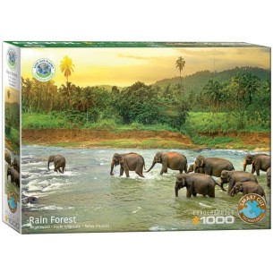 PUZZLE 1000 pcs Reino Animal - Eurographics