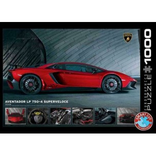 PUZZLE 1000 pcs Lamborgini Aventador - Eurographics