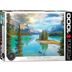 PUZZLE 1000 pcs Malign Lake Alberta - Eurographics