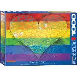 PUZZLE 1000 pcs Love & Pride - Eurographics
