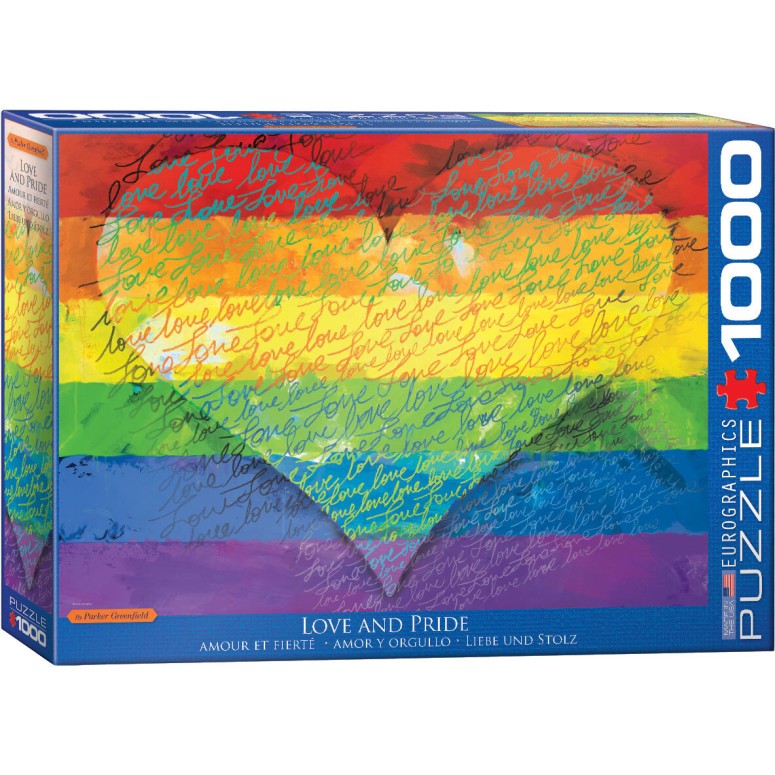 PUZZLE 1000 pcs Love & Pride - Eurographics