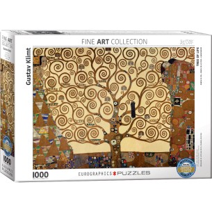 PUZZLE 1000 pcs A Árvore da Vida - Klimt - Eurographics