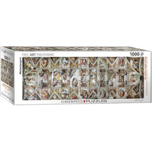 PUZZLE 1000 pcs Panoramic - Capela Sistina - Eurographics