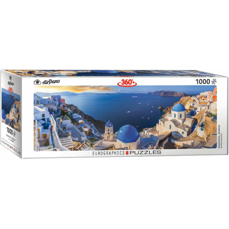 PUZZLE 1000 pcs Panoramic - Santorini - Eurographics