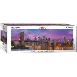 PUZZLE 1000 pcs Panoramic - Brooklyn Bridge - Eurographics