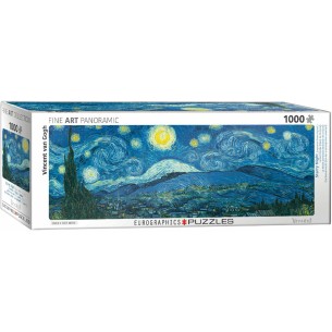 PUZZLE 1000 pcs Panoramic -Noite Estrelada - Eurographics