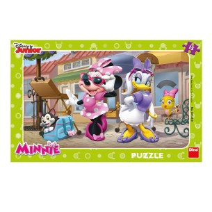 PUZZLE Frame 15 pcs - Minnie em Montmartre - DINO