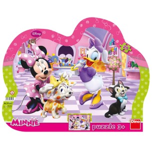 PUZZLE Frame 25 pcs - Minnie & Pets - DINO