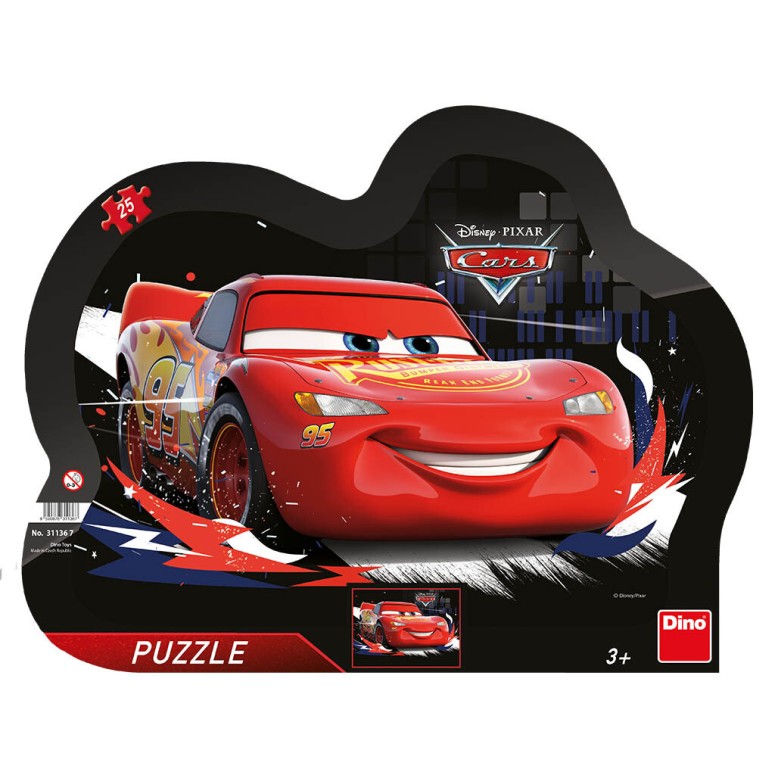 PUZZLE Frame 25 pcs - Cars 3 - DINO