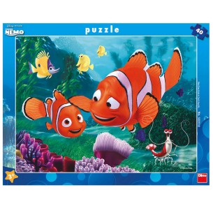PUZZLE Frame 40 pcs - Nemo - DINO