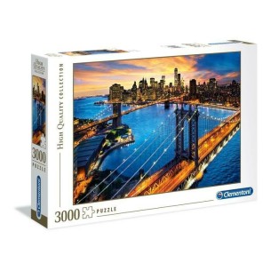 PUZZLE 3000 HQ Nova Iorque - CLEMENTONI