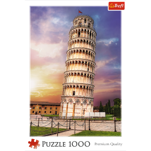 PUZZLE 1000 pcs - Torre de Pisa, Itália - TREFL 2