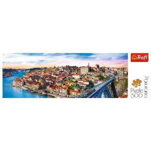 PUZZLE 500 pcs PANORAMIC - Porto - TREFL 2