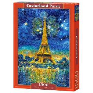 PUZZLE 1500 pcs Paris Celebration - CASTORLAND