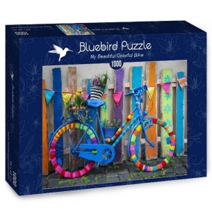 PUZZLE 1000 pcs - My Beautiful Colorful Bike - BLUEBIRD
