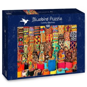 PUZZLE 1500 pcs - Cestos Coloridos - BLUEBIRD