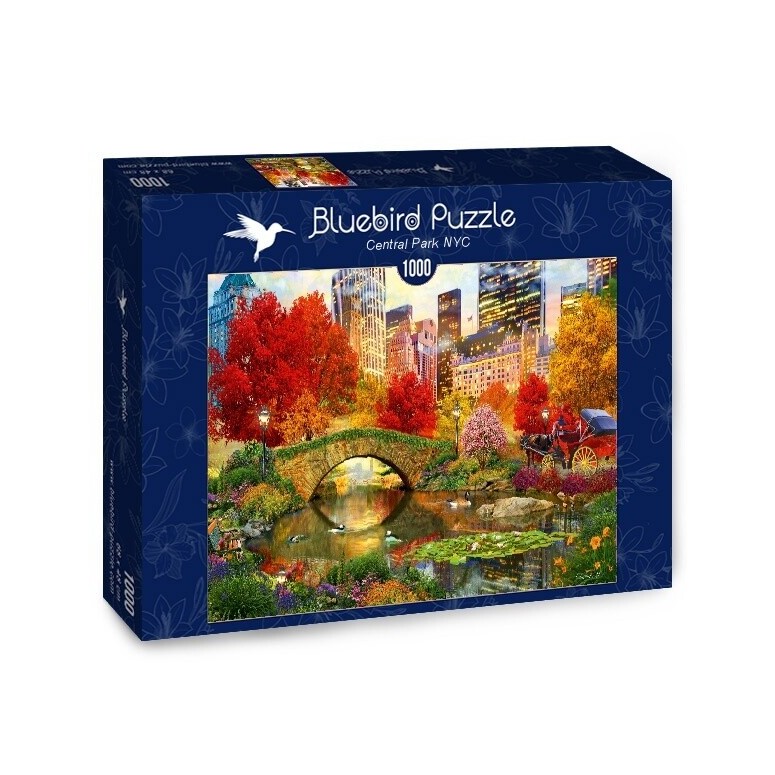 PUZZLE 1000 pcs - Central Park NYC - BLUEBIRD