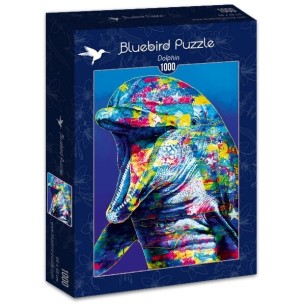 PUZZLE 1000 pcs - Golfinho - BLUEBIRD