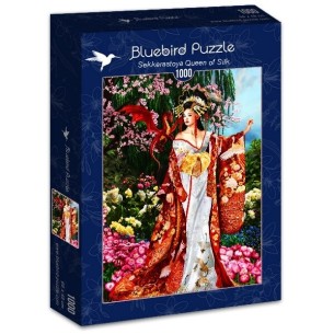 PUZZLE 1000 pcs - Rainha de Seda - BLUEBIRD