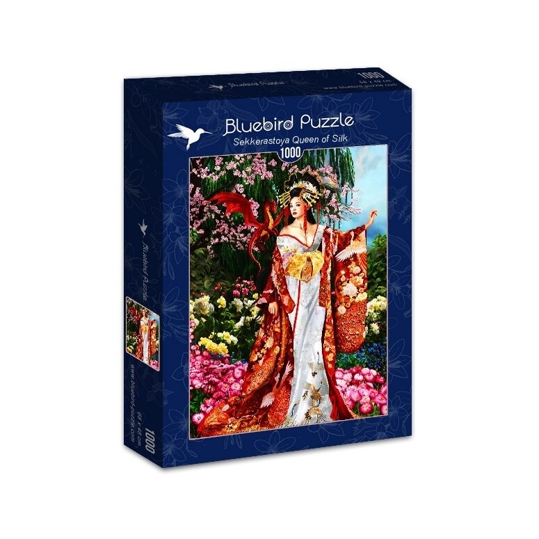 PUZZLE 1000 pcs - Rainha de Seda - BLUEBIRD