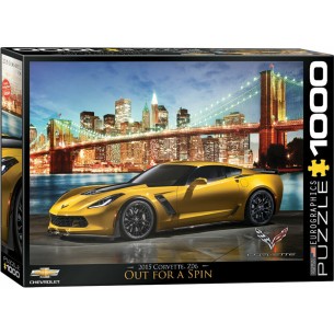 PUZZLE 1000 pcs Corvette Z06 Out for a Spin - Eurographics