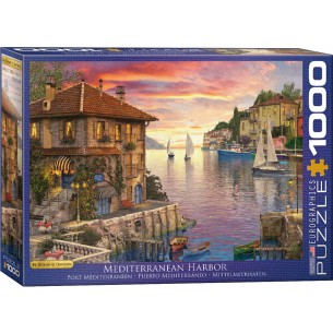 PUZZLE 1000 pcs  - Porto Mediterrânico - Eurographics