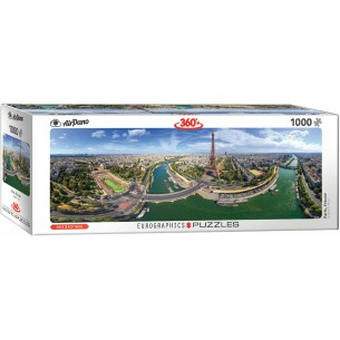 PUZZLE 1000 pcs Panoramic - Paris - Eurographics