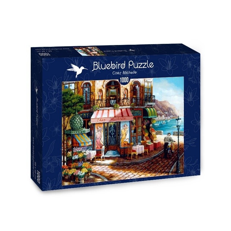 PUZZLE 1000 pcs - Chez Michele - BLUEBIRD