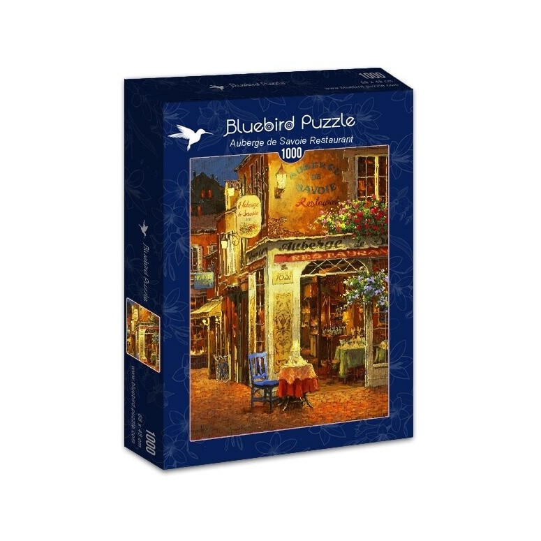 PUZZLE 1000 pcs - Restaurante Auberge de Savoie - BLUEBIRD