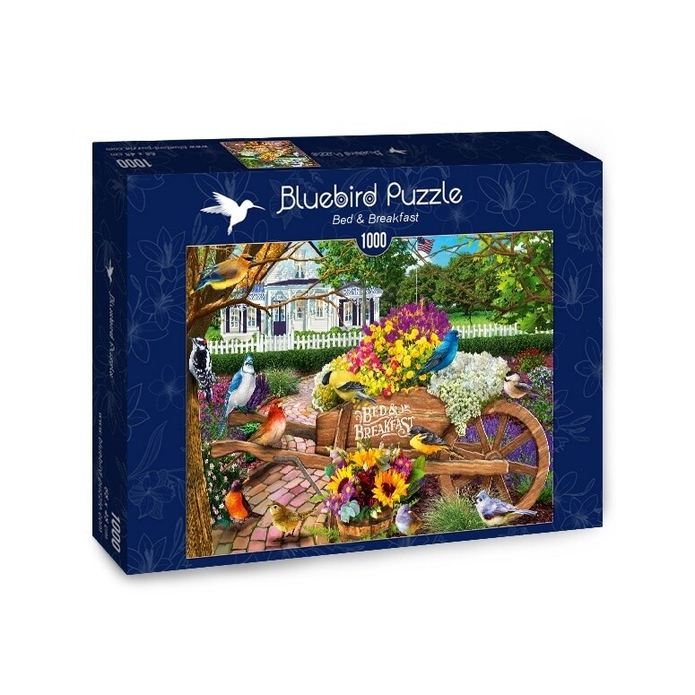 PUZZLE 1000 pcs - Bed & Breakfast - BLUEBIRD