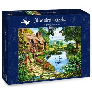 PUZZLE 1000 pcs - Cottage by the Lake - BLUEBIRD